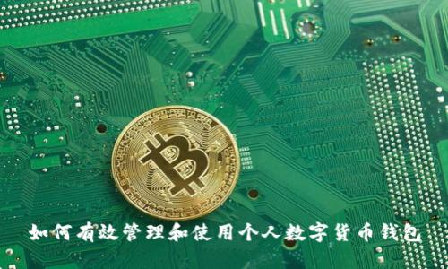 如何有效管理和使用个人数字货币钱包